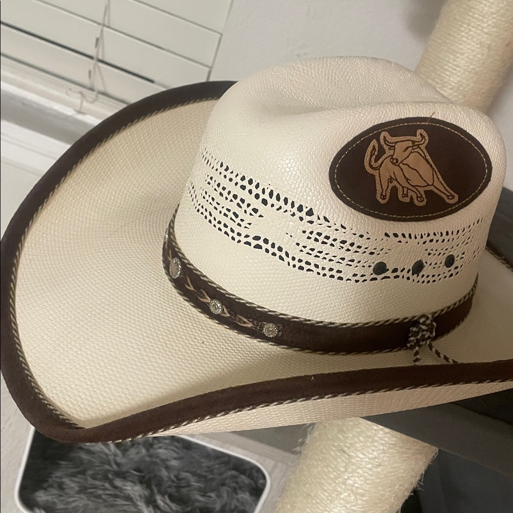 Bangora Straw Cowboy Hat unisex